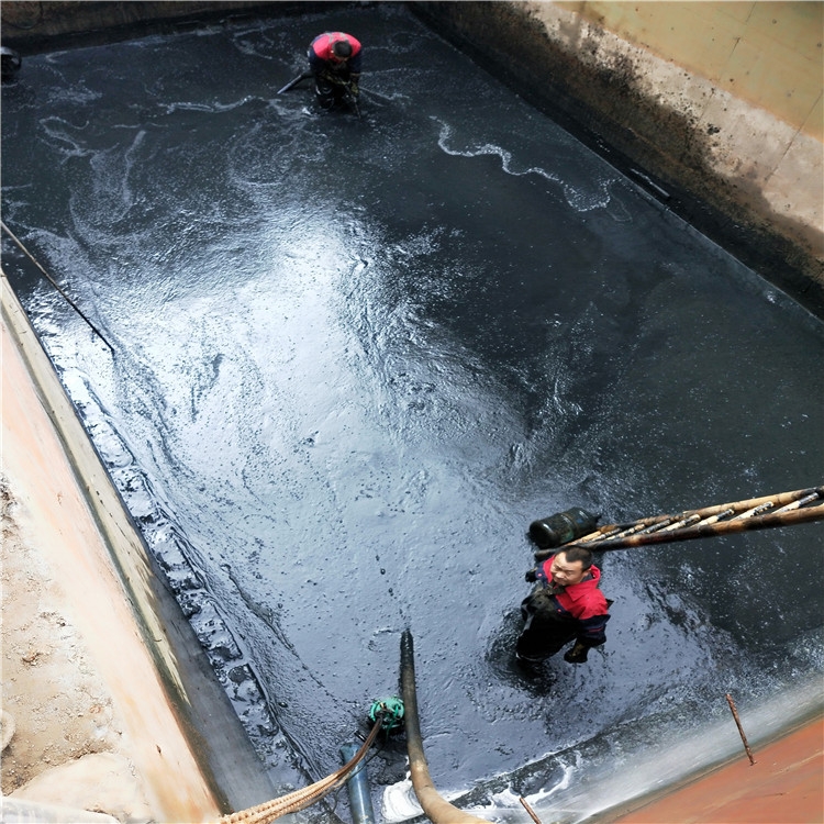 赵县废水池清理